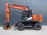 HITACHI ZX 140 W 5 wheel-type excavator