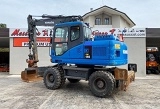 KOMATSU PW140-7 wheel-type excavator