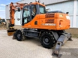 DOOSAN DX160W-3 wheel-type excavator