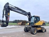 VOLVO EW210D wheel-type excavator