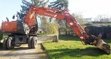 HITACHI ZX 140 W 5 wheel-type excavator