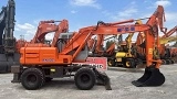 HITACHI EX 135 W wheel-type excavator