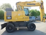 KOMATSU PW160-11 wheel-type excavator