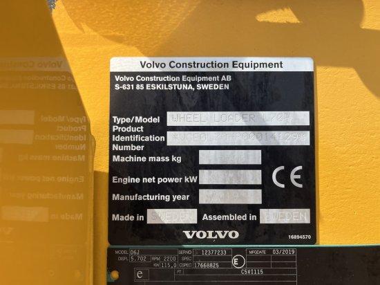 VOLVO L70H front loader