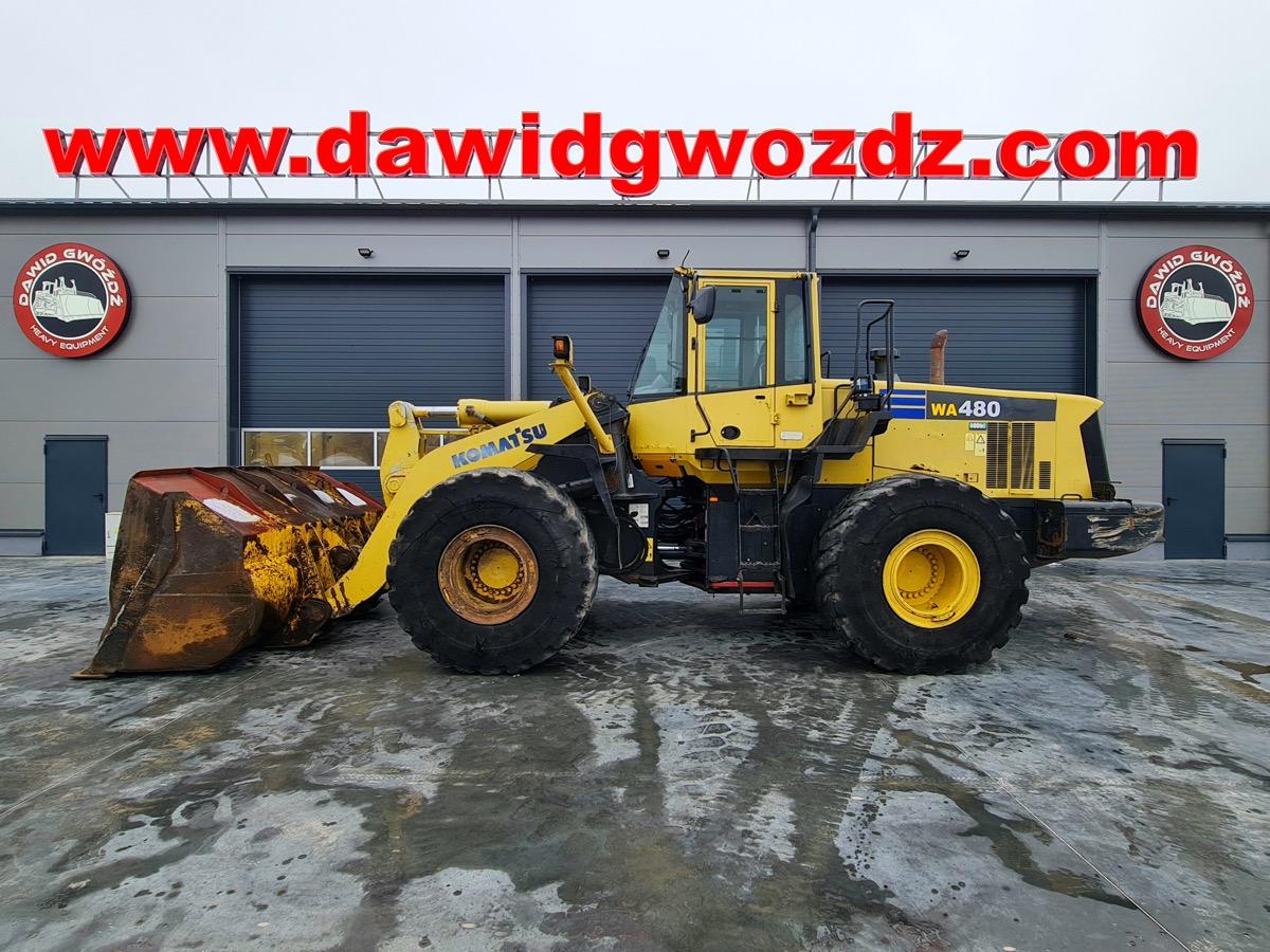 KOMATSU WA480-6 front loader