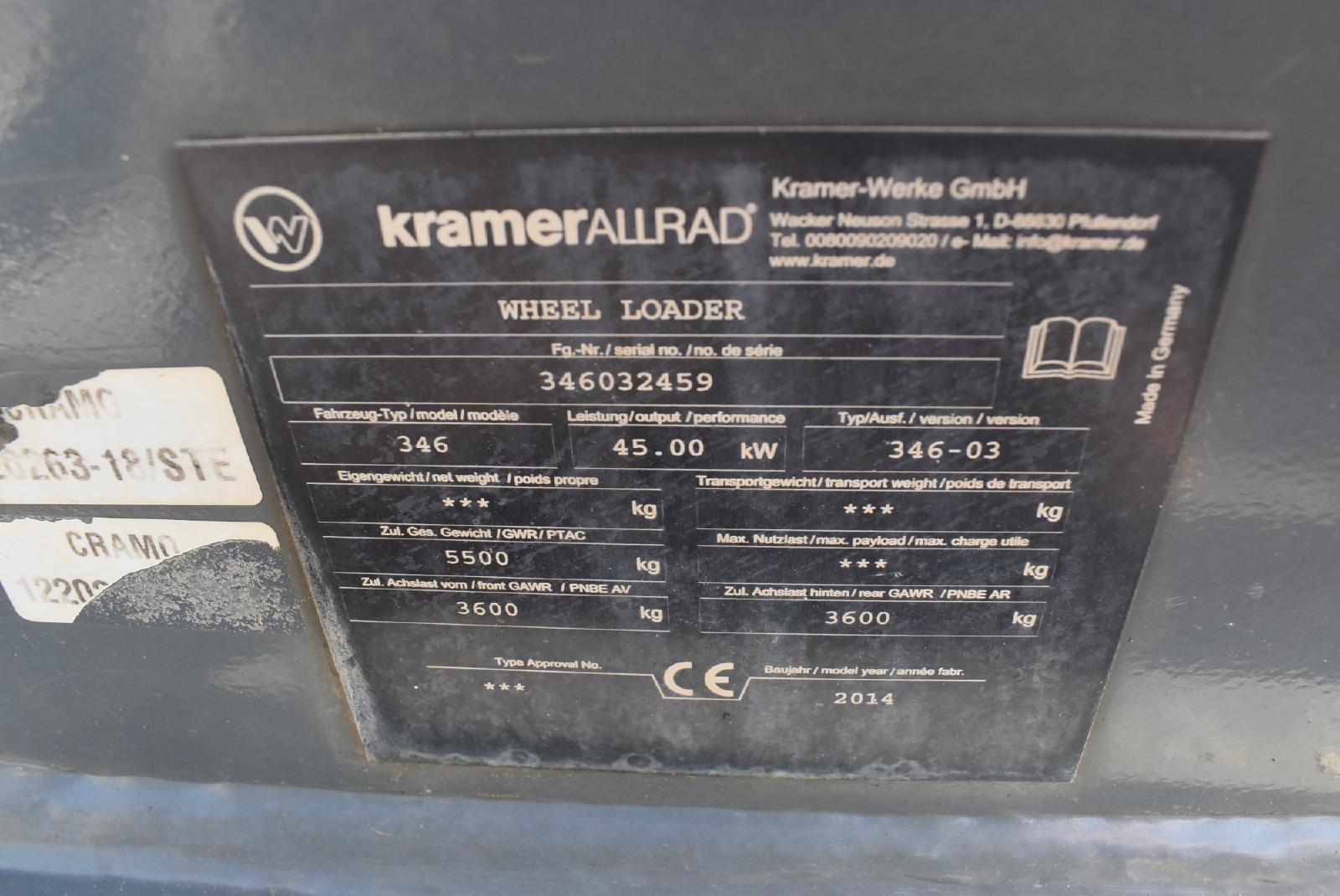 KRAMER 750 front loader