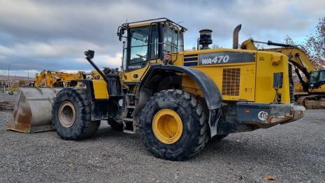 KOMATSU WA470-7 front loader