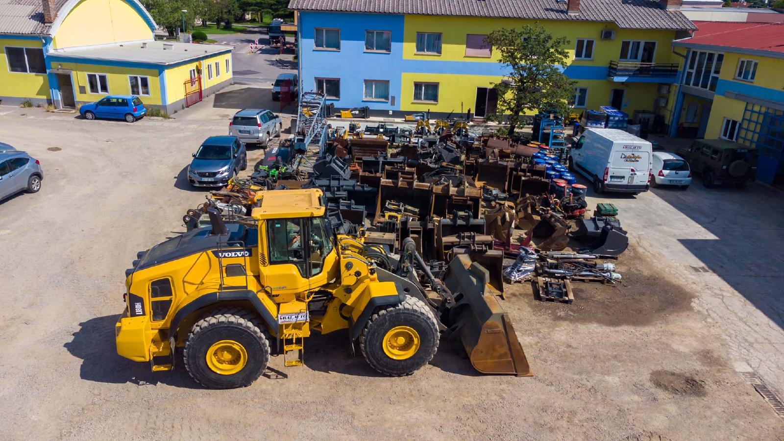 VOLVO L180H front loader