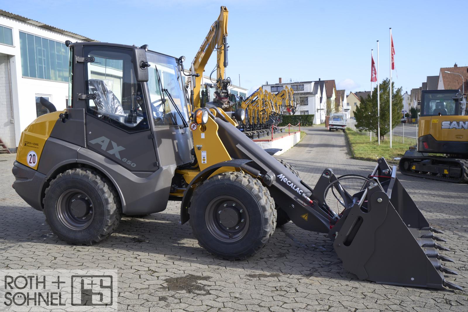 AHLMANN AX 850 front loader