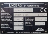 LINDE E 20 R forklift