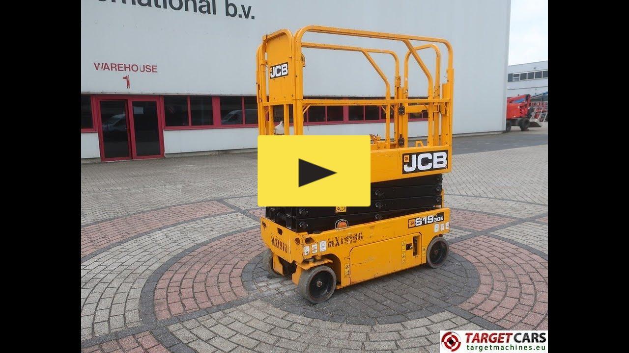 JCB S1930E scissor lift