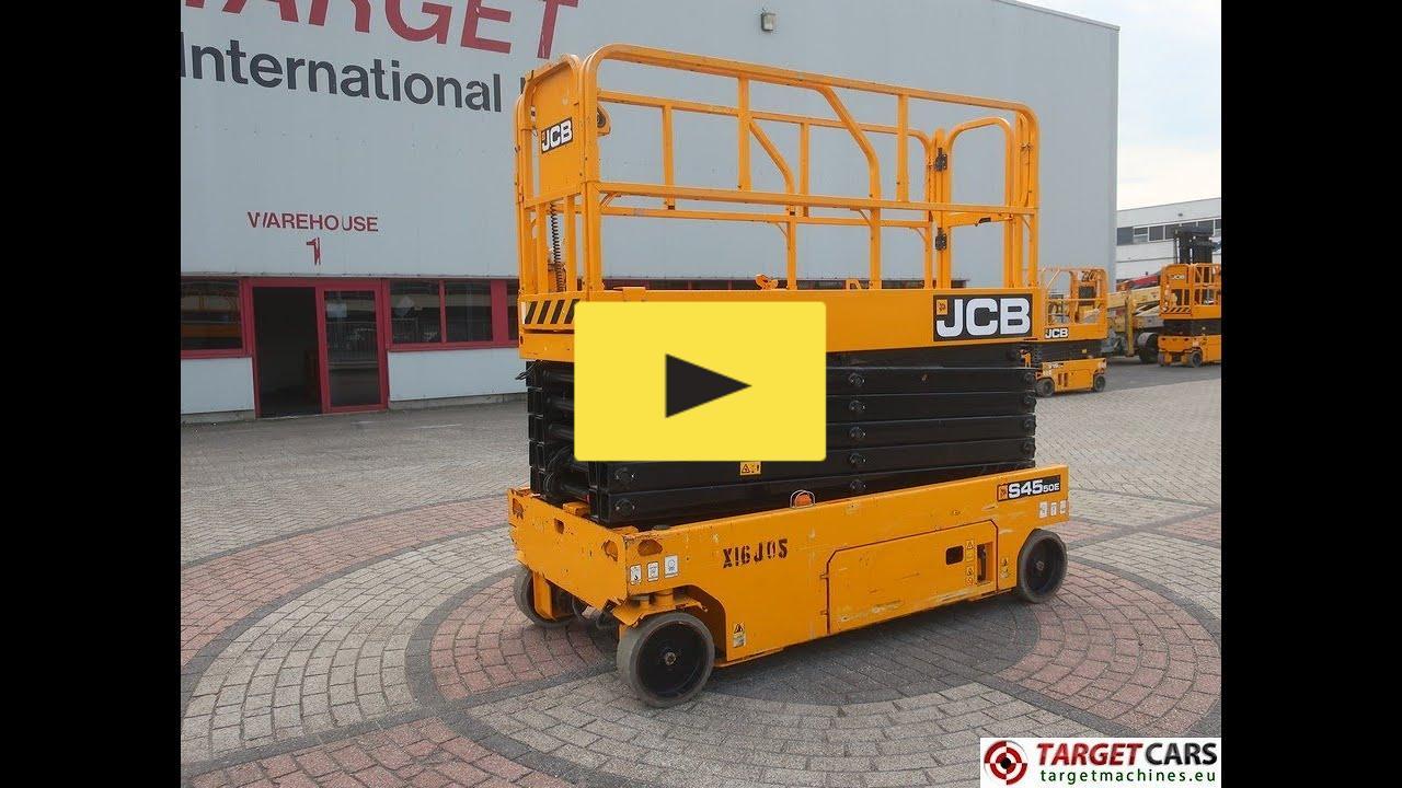 JCB s4550e scissor lift