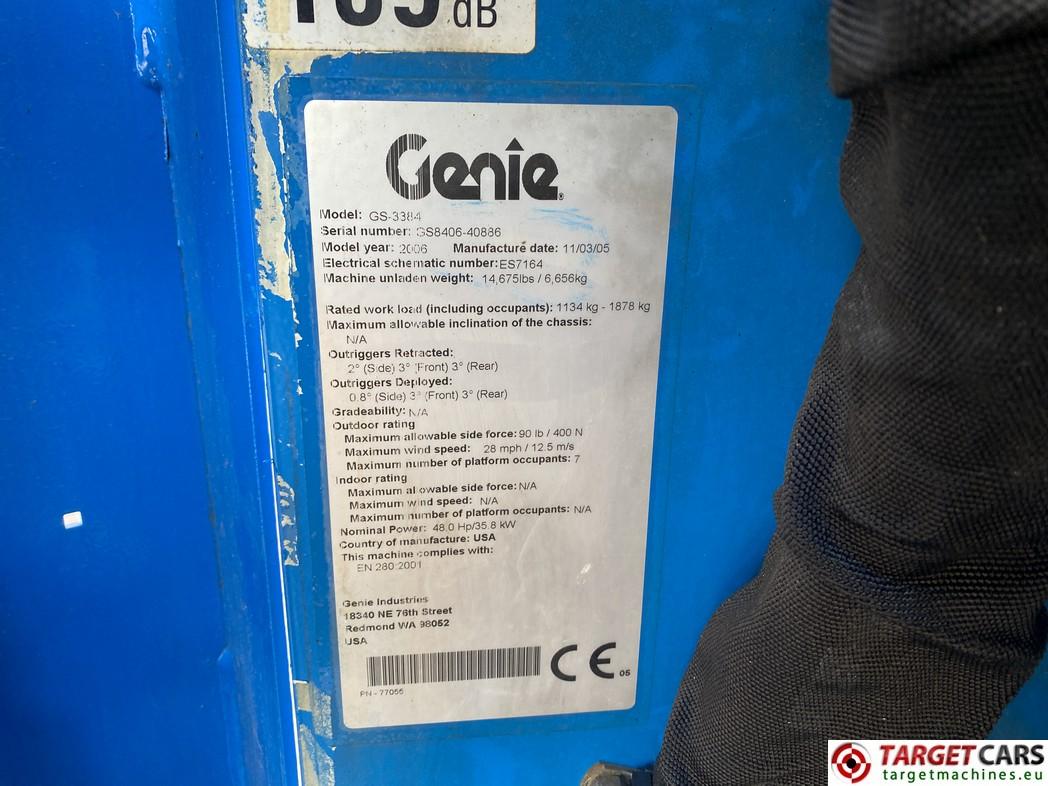 GENIE GS3384RT scissor lift