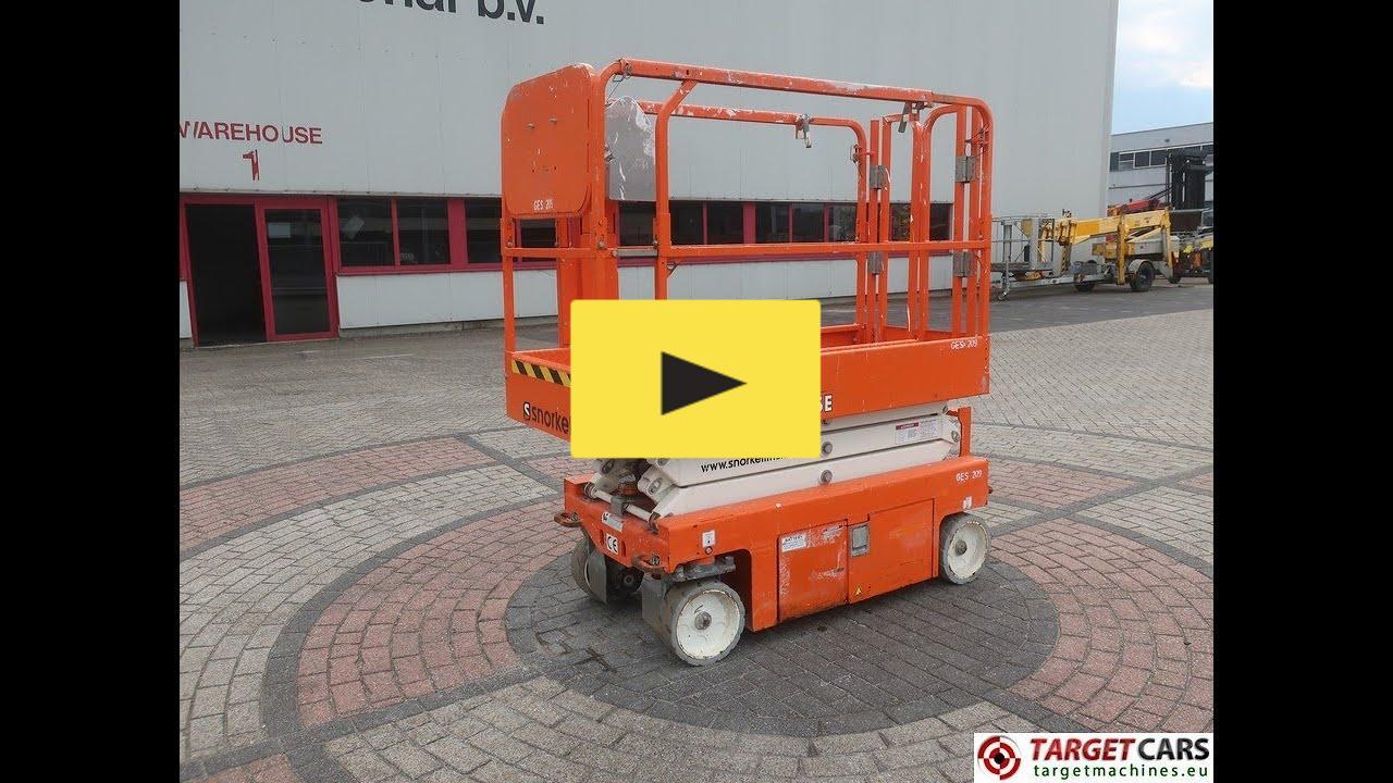 UPRIGHT s3215e scissor lift