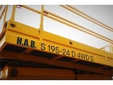 HAB S195-24 D4WDS  scissor lift