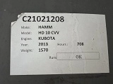 HAMM HD 10C VV tandem roller