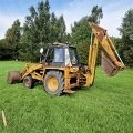 CASE 580 excavator-loader