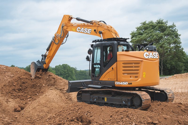CASE CX145D SR Crawler Excavator