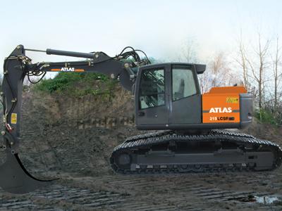 <b>ATLAS</b> 215 LC-SR Crawler Excavator
