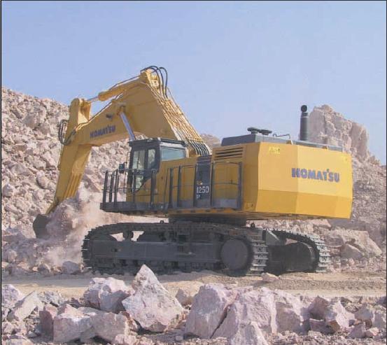 KOMATSU PC1250-8 Crawler Excavator