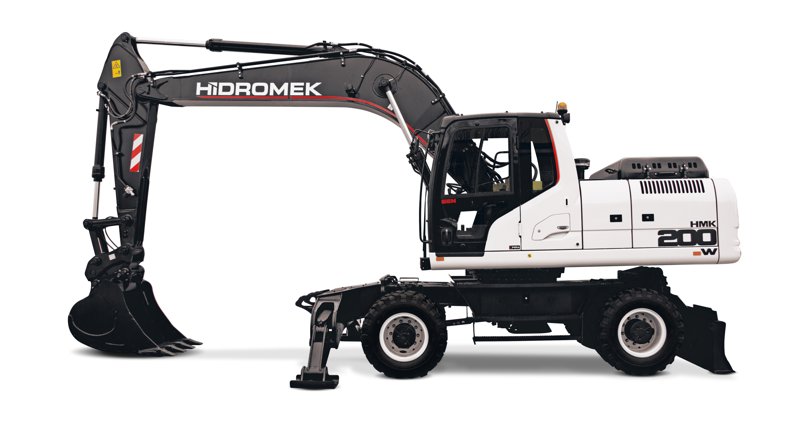 HIDROMEK HMK 200 W Wheel-Type Excavator