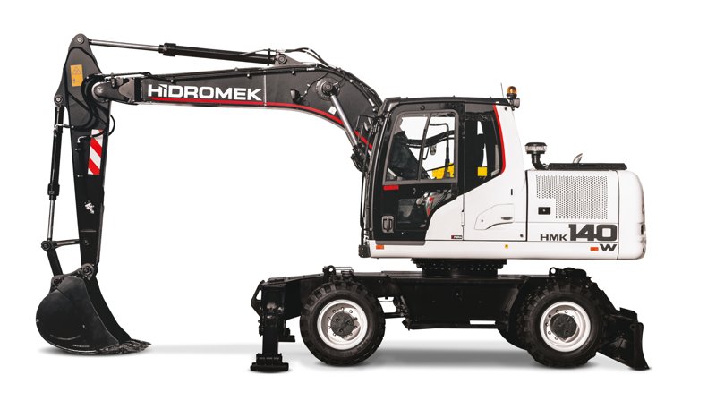 HIDROMEK HMK 140 W Wheel-Type Excavator
