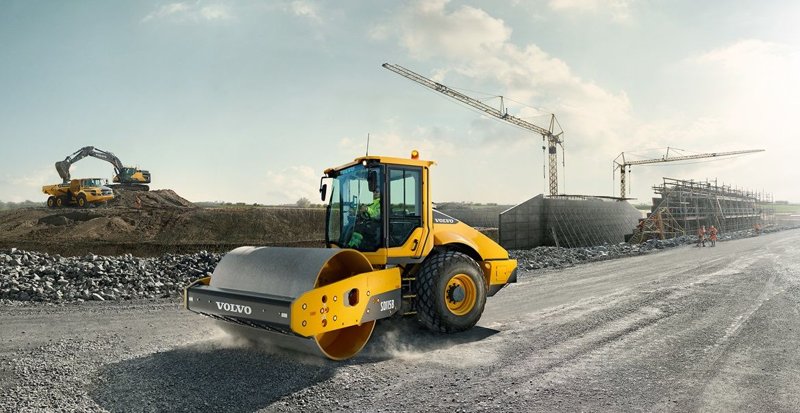 VOLVO SD115B Road Roller (Combined)