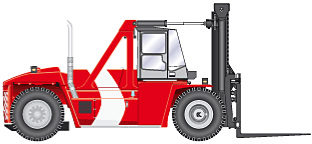 KALMAR DCF 300-12 LB Forklift