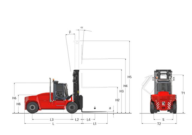 KALMAR DCG 70-32 E3 Forklift